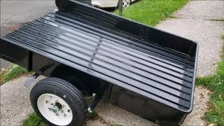 Building a K2 Mighty Mini 4ft x 6ft Steel Utility Trailer.