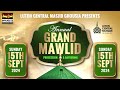 Annual Grand Mawlid | Luton Central Masjid | Naveed Sound Uk