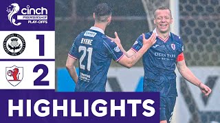 Partick Thistle 1-2 Raith Rovers | First Leg Advantage To The Rovers | cinch Premiership Play-Offs