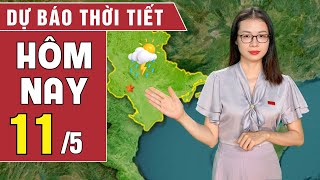 Dự báo thời tiết hôm nay 11/5: Bắc Bộ đề phòng lũ quét, Nam Bộ có nơi trên 37 độ C | BHT