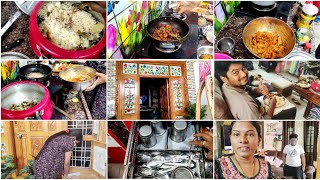 Sunday Spl Vlog😊Veg పులావ్,నా Style Chicken65👍ఈ tipతో ఇల్లు ఈజీగా Deep Clean👌/Amulyaskitchen