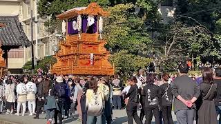 西条祭り　2022 伊曾乃神社例大祭　御殿前　都町屋台　西新町屋台