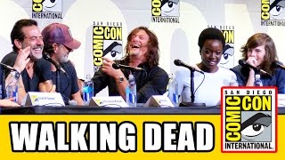 THE WALKING DEAD Comic Con Panel (Part 1) - Season 7, Norman Reedus, Andrew Lincoln