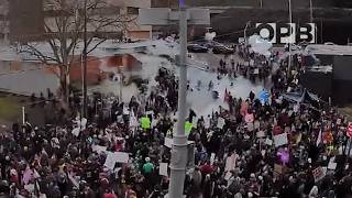 Tear gas use on protesters at Portland ICE facility goes to court