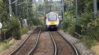 Greater Anglia and CrossCountry Trains at Audley End on September 27th 2024