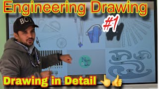 #1 || Engineering Drawing Lectures || Basics | Accessories Used in Drawing | Different Paper Sizes