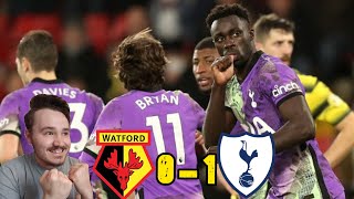 "THE REFEREEING HAS BEEN SO POOR LATELY IN THE PREMIER LEAGUE" WATFORD 0-1 TOTTENHAM MATCH REACTION!
