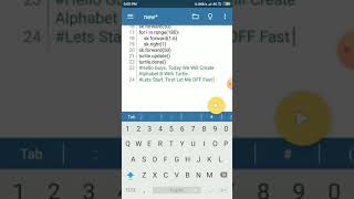Alphabet {B} Draw Using Python Turtle | #codewithsk