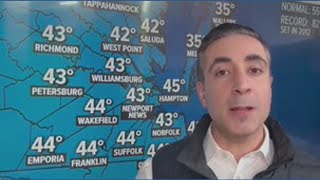 Warmer Wednesday with more clouds; rain expected Thursday