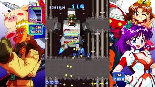 PS4　ゲーム天国 CruisinMix　＃ゲーム天国スコアアタック　TATSUJIN　スコア　9521110点 ノーミスクリア　残9秒　かってにサンダーレーザー部門