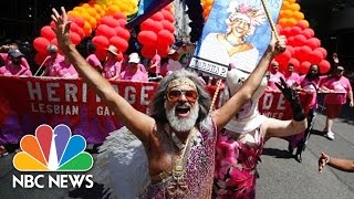 NYC Gay Pride March Celebrates And Pays Tribute | NBC News