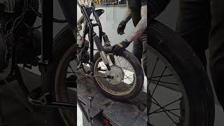 Rajdoot 175 Front Wheel Removed #shortsfeed #shorts