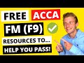 ⭐️ ACCA FM (F9) - FREE RESOURCES TO HELP YOU PASS YOUR EXAM! ⭐️ | ACCA F9 Financial Management |