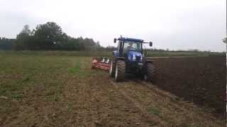 New Holland T6050 + Kverneland PB100