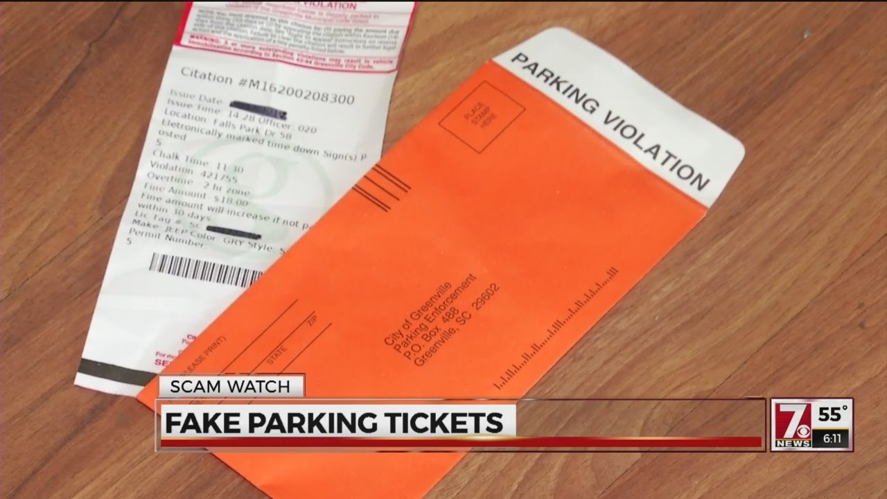 Prank Parking Ticket Template Database