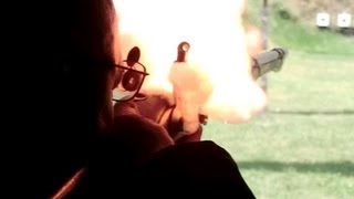 Extreme slow motion flintlock rifles and muskets