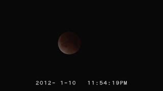 2011.12.10 皆既月食 [HDテスト版] Luna eclipse in Japan.