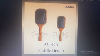 AVeda puddle Brush #หวีแปรงเพื่อสุขภาพ #หวีแปรง