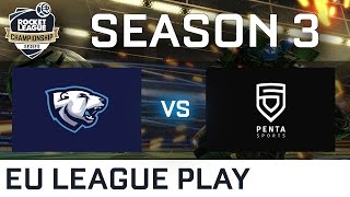 Northern Gaming vs Penta Sports EU League Play - RLCS S3