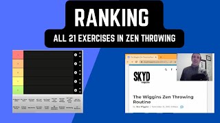 Ranking Every Throwing Exercise In Zen Throwing