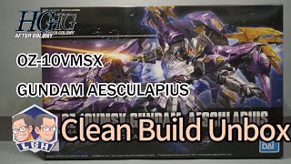 【玩具開箱】HG模型系列 OZ 10VMSX GUNDAM AESCULAPIUS 蛇夫座鋼彈 素組開箱 MOBILE SUIT GUNDAM WING Dual Story G UNIT