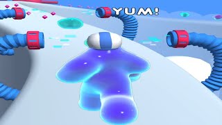 Blob Runner 3D 💞✳️- All Levels Gameplay Android iOS Walkthrough