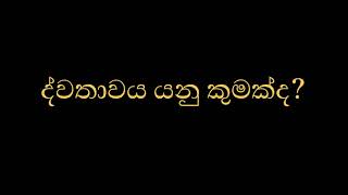 ද්වතාවය යනු කුමක්ද?