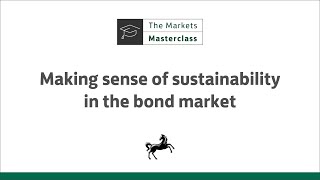 Making sense of sustainability in the bond market