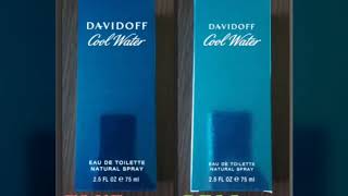 Fake vs Real Davidoff Cool Water Perfume