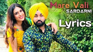 Mare Vali sardarni 2 song With Lyrics jugraj Sandhu and Neha Malik