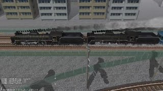 ＶＲＭ５鉄道模型シミュレーター５ C571とC575の２重連の映像です。