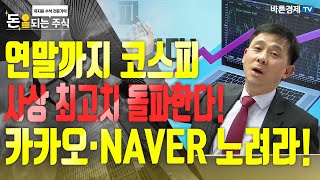 [돈되는주식] 연말까지 코스피 사상 최고치 돌파한다! 카카오·NAVER 노려라!