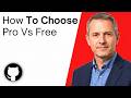 How To Choose GitHub Pro Vs Free