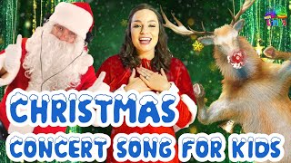 Christmas Song for Kids| Winter Holiday Song with Moves for Children | The 5 Senses for Kids
