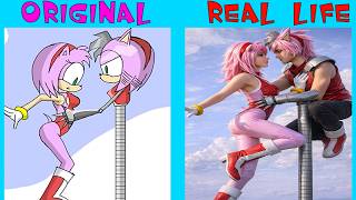 Finishing Move! | Sonic The Hedgehog 3 Animation | REAL LIFE vs ORIGINAL