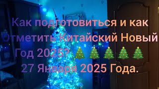 Как подготовиться и как отметить Китайский Новый Год 2025? 🎄🎄🎄🎄🎄 27 Января 2025 Года.