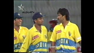 Singer World Series 1994 - Australia v India at Colombo (RPS) - Match Highlights