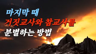 음성없음[엔타임⏱계시묵상] 🚩거짓선지자 거짓교사를 분별하고 싶은가?🎯자기 안에 계신 성령님의 음성을 듣고 목자의 음성을 알고 분별하라 🤲성령을 따라 살게 하소서🛡