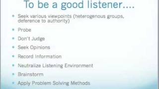 Listening Context Lecture 8