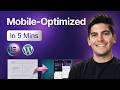 Elementor Mobile Optimization Tutorial: Responsive Design in 5 Minutes! 📱