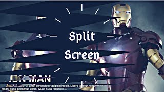 Split Page Effect On Scroll Using CSS Clip-path | Html CSS & Vanilla JavaScript Tutorial