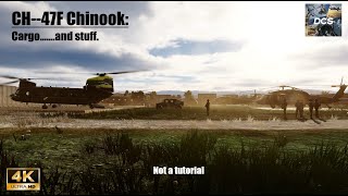 DCS:  CH-47F Chinook:   Cargo.....and stuff