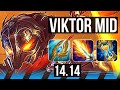 VIKTOR vs FIZZ (MID) | 65% winrate, Godlike, 18/5/10 | VN Diamond | 14.14