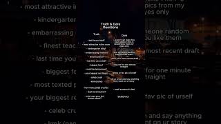 Best Truth Or Dare Questions