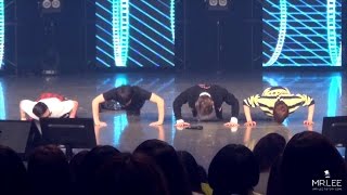 160326 도쿄 팬미팅 2부 팔굽혀펴기+팔씨름 틴탑 엘조 focus.