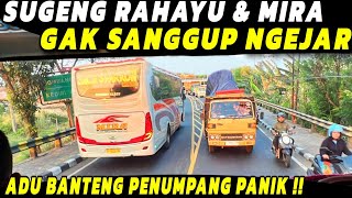 PENUMPANG JANTUNGAN ‼️ SUGENG RAHAYU & MIRA GAK SANGGUP NGEJAR 🔥 Trip Report Naik Bus Jawa Timuran