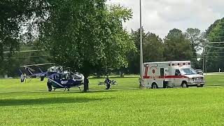 Vidant Health Systems East Care Helicopter, Ahoskie Fire Dept Engine 116,Hertford Co EMS