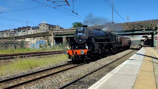 West Coast Railways Steam Loco Move LMS Black 5 44871 5Z42 Lancaster 24/06/2024