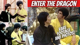 BRUCE LEE & Jim Kelly, RARE Enter the Dragon Behind-The-Scenes Footage and Photos!