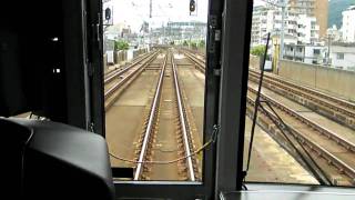 【JR西日本】灘～三宮間公衆立ち入りにより徐行運転する３２１系